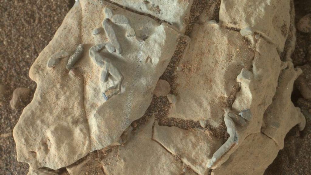O que você vê nessas rochas marcianas?