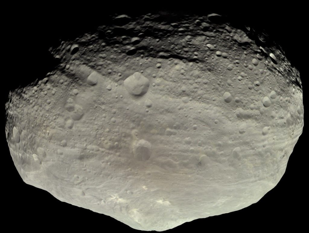 Imagem do asteroide.